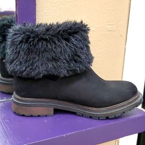 Rocket dog boots with Fur cuff